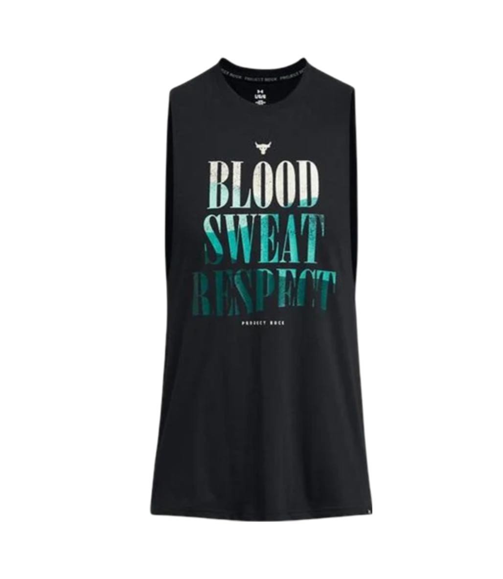 Under Armour Project Rock BSR Payoff Atlet Siyah