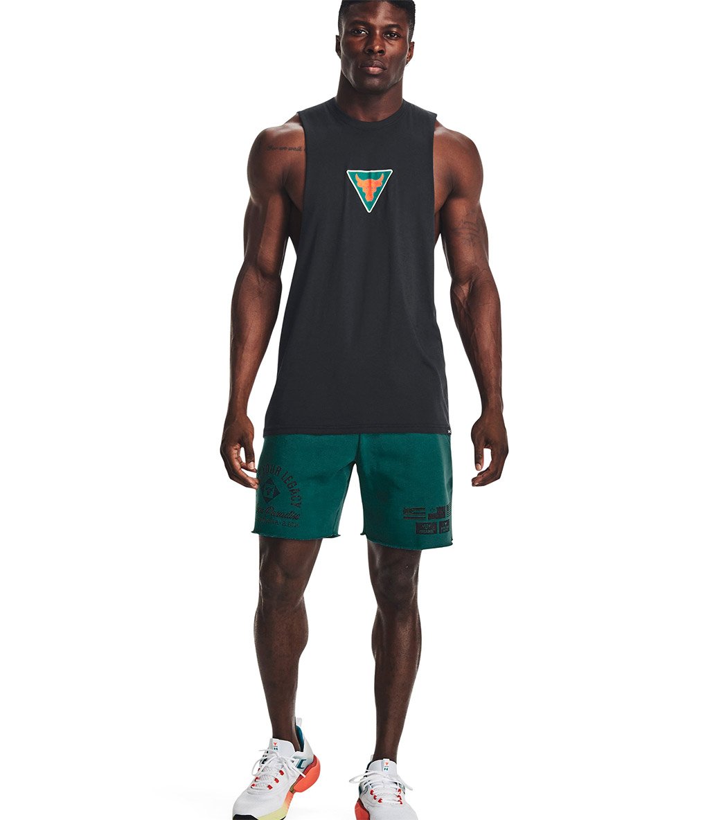 Under Armour Project Rock DMND Muscle Tank Atlet Siyah