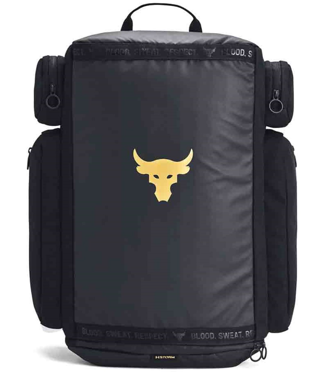 Under Armour Project Rock Duffle Sırt Çantası Siyah Gold