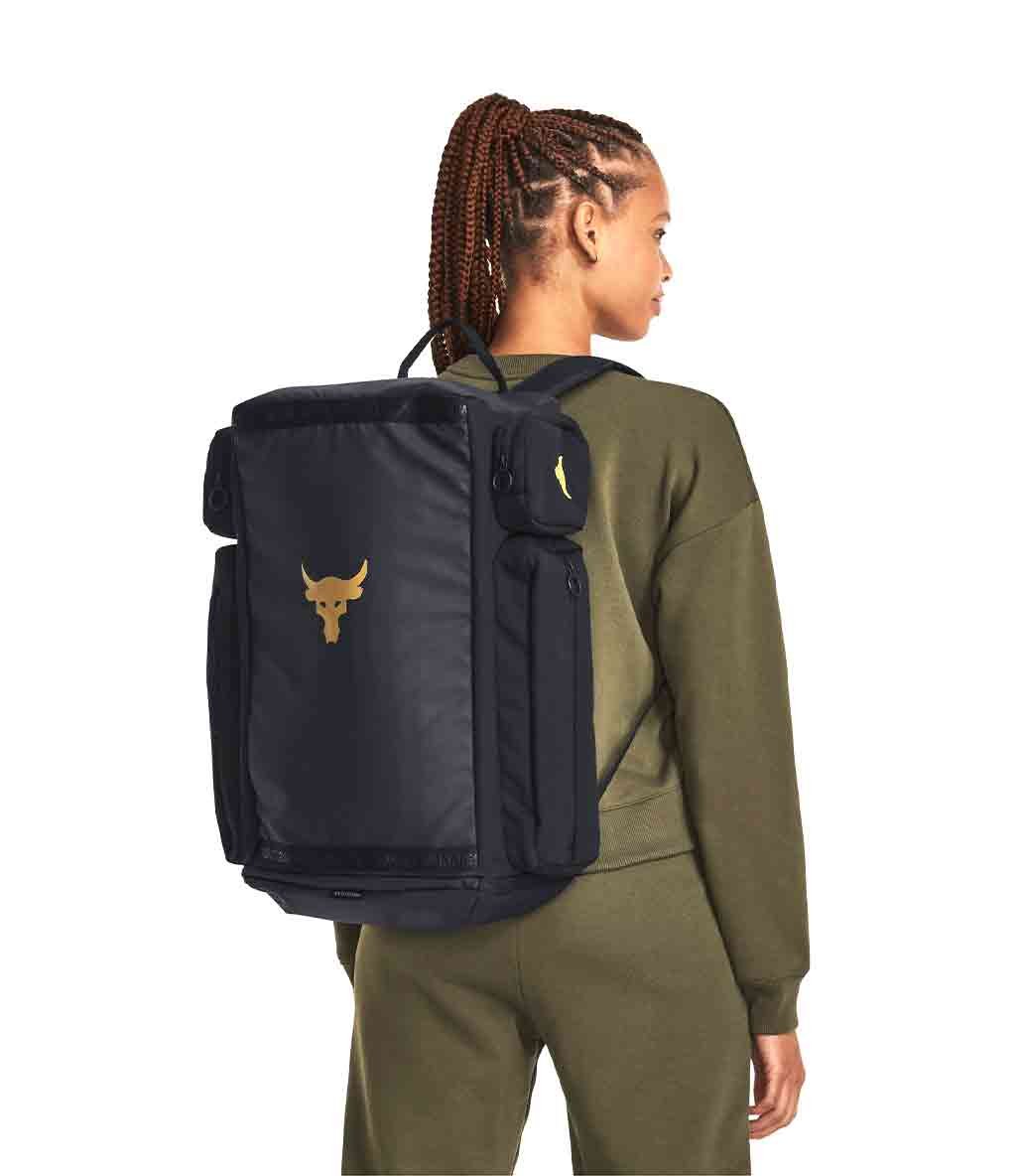 Under Armour Project Rock Duffle Sırt Çantası Siyah Gold