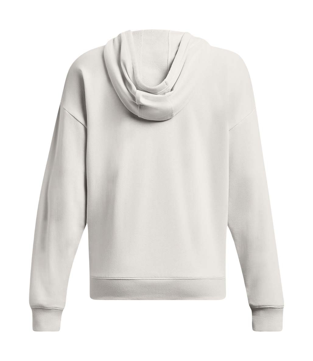 Under Armour Project Rock Everyday Terry Kadın Kapüşonlu Sweatshirt Bej