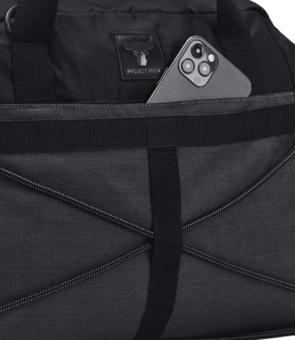 Under Armour Project Rock Gym Bag Small Kadın Çanta Siyah