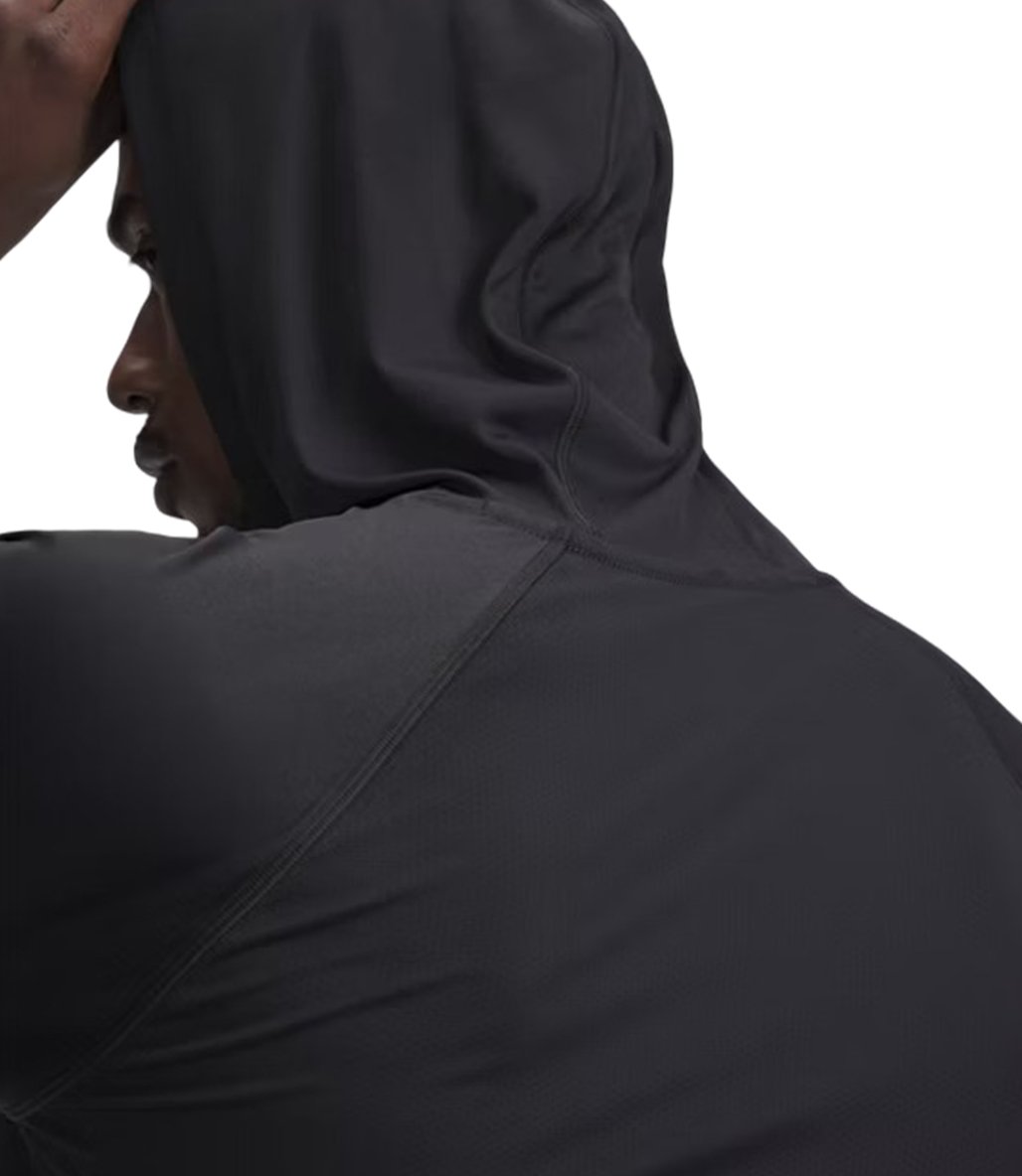 Under Armour Project Rock Iso-Chill Kapüşonlu Sweatshirt Siyah