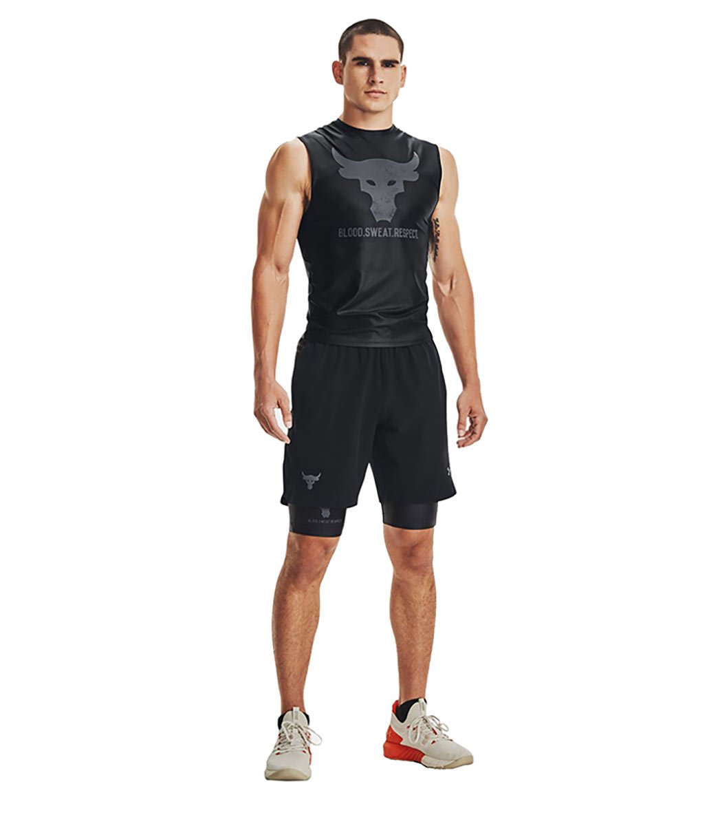 Under Armour Project Rock Iso-Chill Tayt Siyah