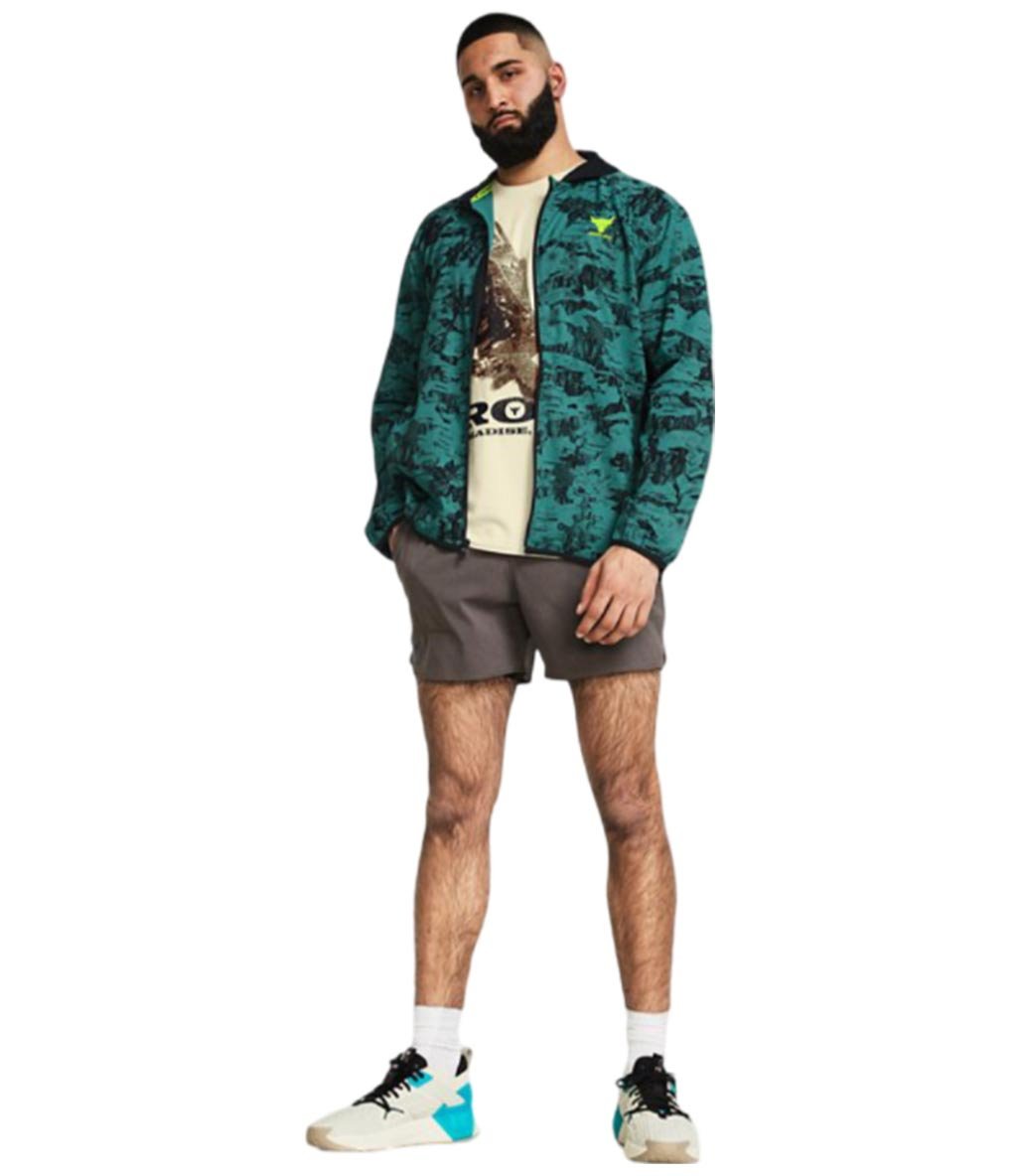 Under Armour Project Rock Iso-Chill Tide Hybrid Yeşil Siyah