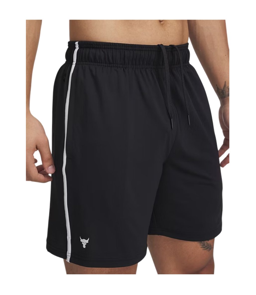 Under Armour Project Rock Mesh Şort Siyah