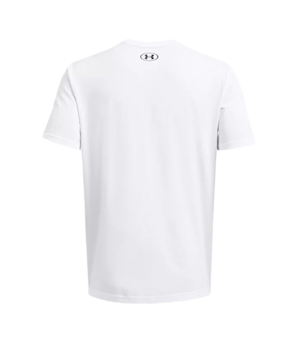 Under Armour Project Rock Payoff Graphic Kısa Kollu T-Shirt Beyaz Siyah