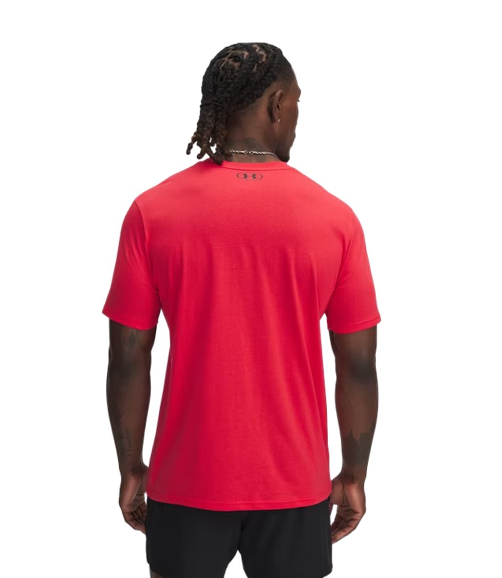 Under Armour Project Rock Payoff Graphic Kısa Kollu T-Shirt Kırmızı
