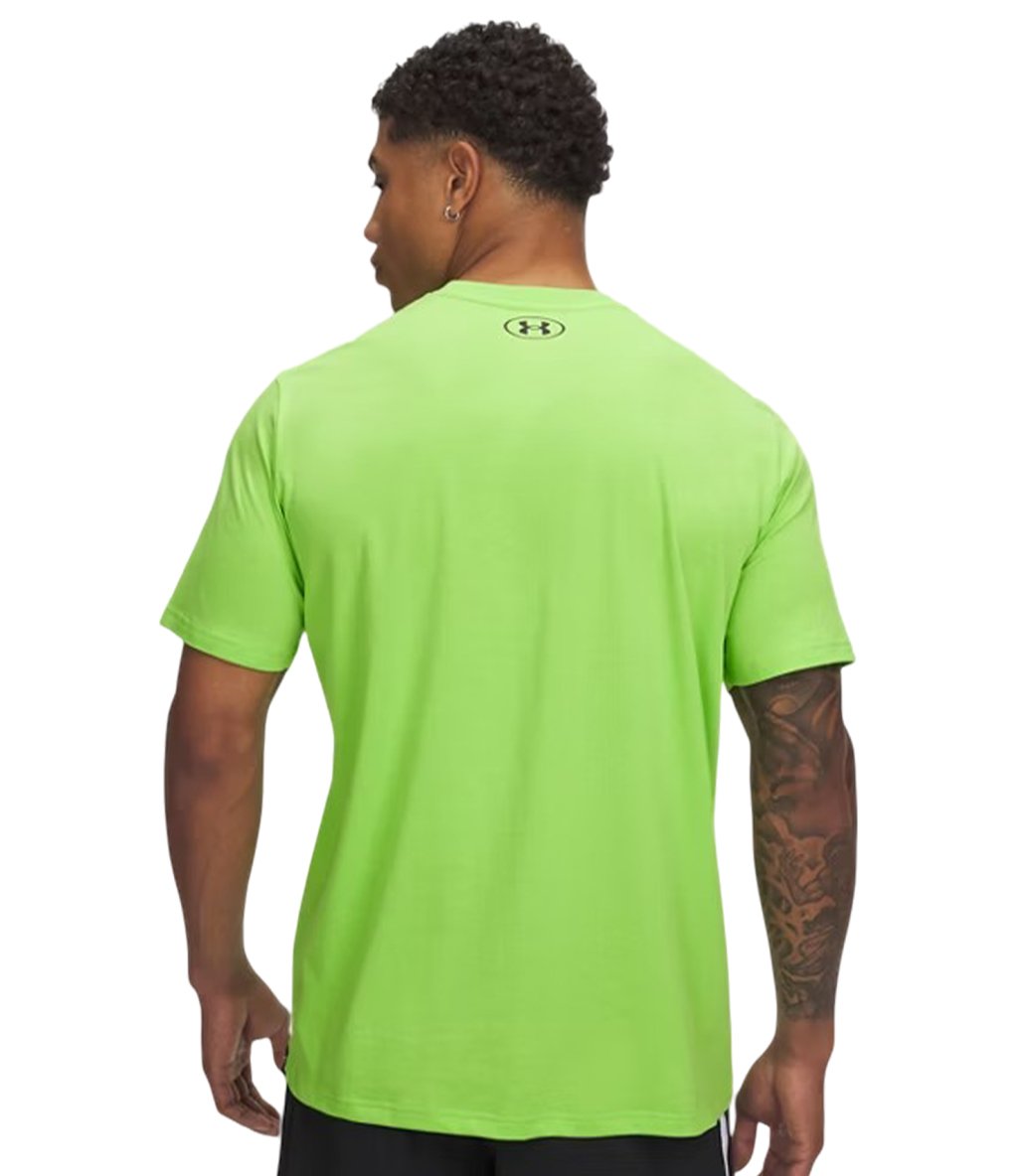 Under Armour Project Rock Payoff Graphic Kısa Kollu T-Shirt Yeşil