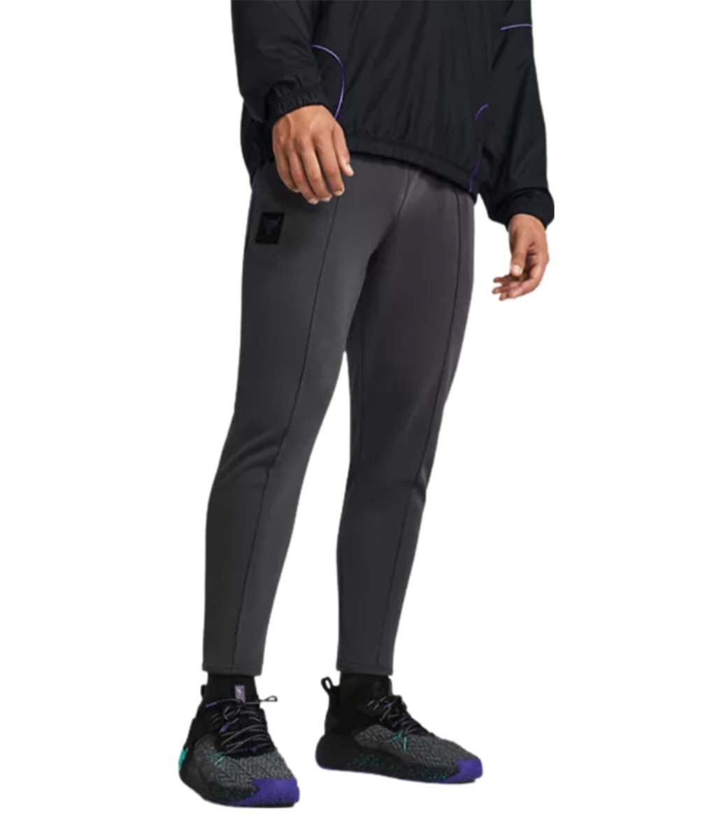 Under Armour Project Rock Terry Gym Eşofman Altı Gri