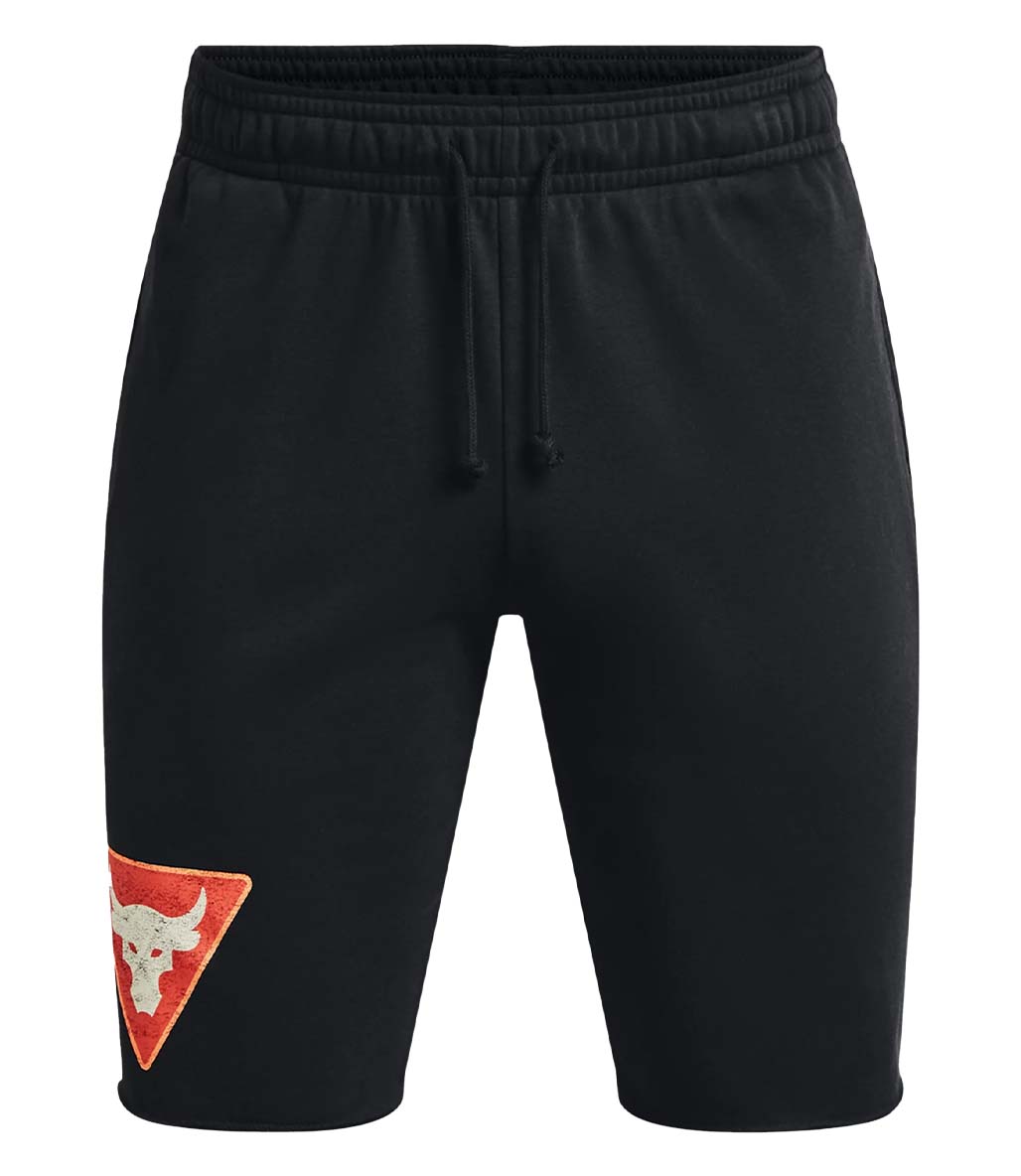 Under Armour Project Rock Terry Tri Şort Siyah