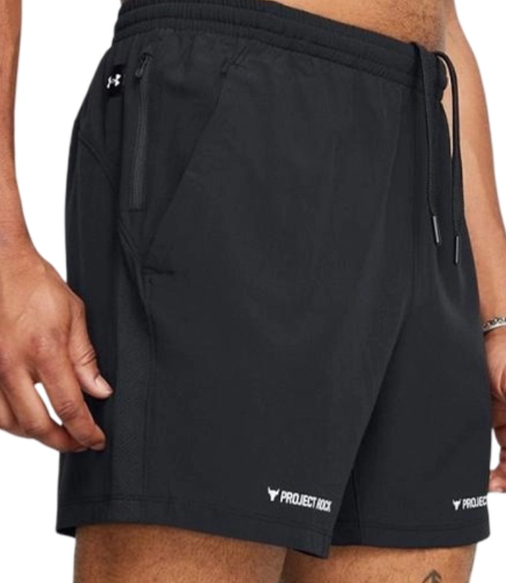 Under Armour Project Rock Ultimate 5" Şort Siyah