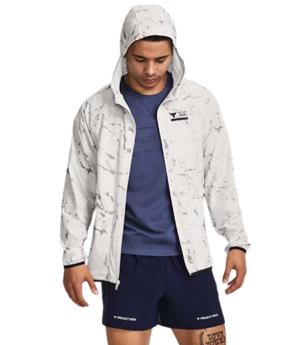 Under Armour Project Rock Unstoppable Sweatshirt Beyaz