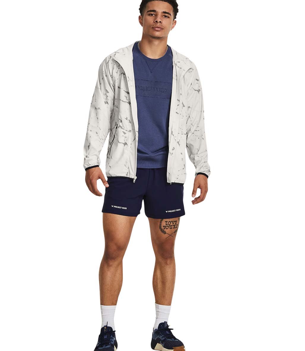 Under Armour Project Rock Unstoppable Sweatshirt Beyaz