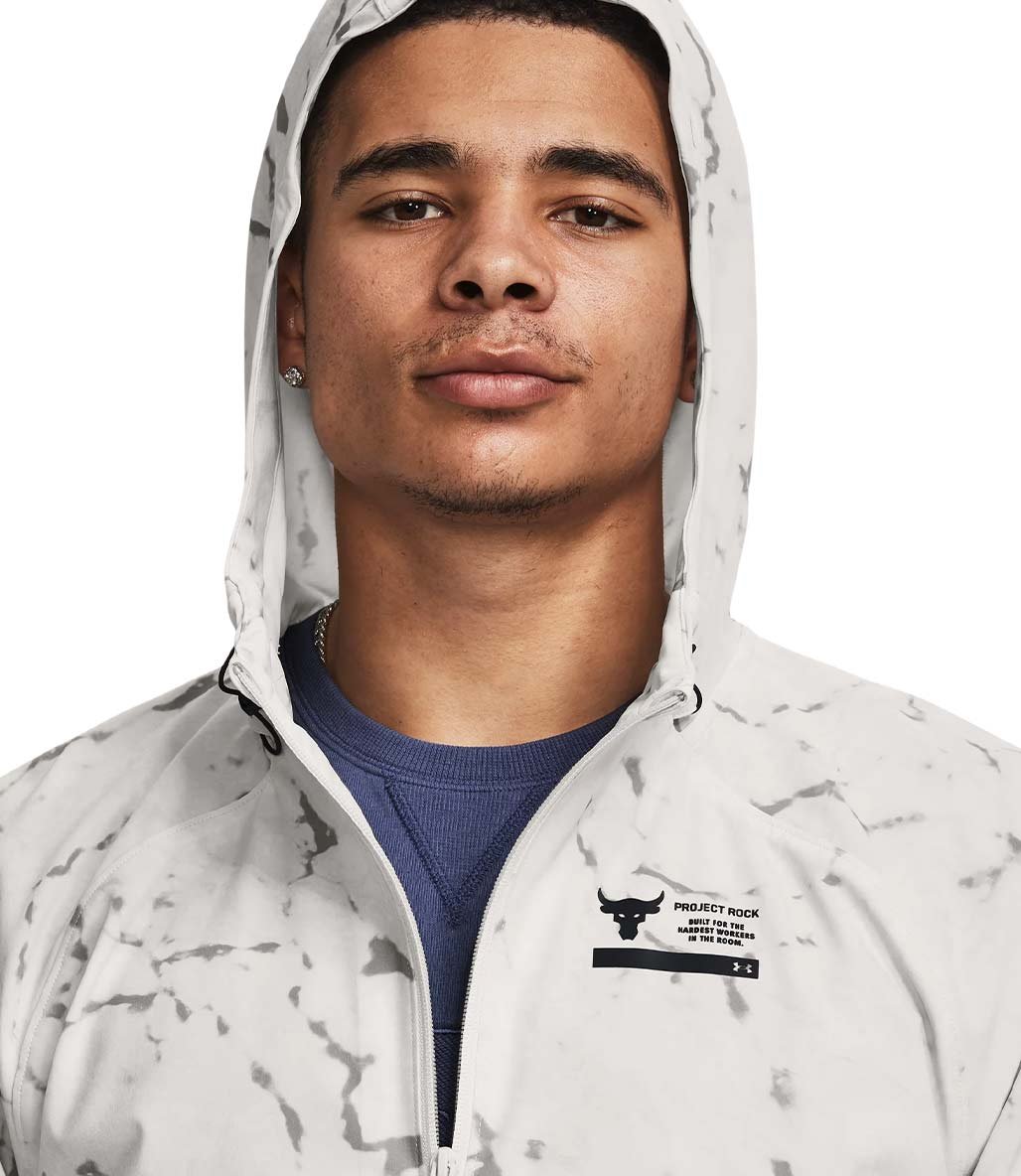 Under Armour Project Rock Unstoppable Sweatshirt Beyaz