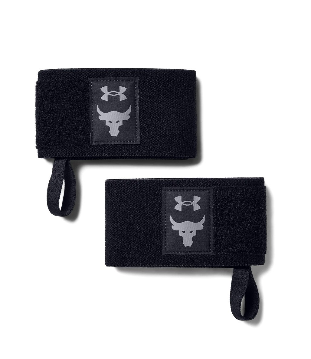 Under Armour Project Rock Wrist Wraps Siyah