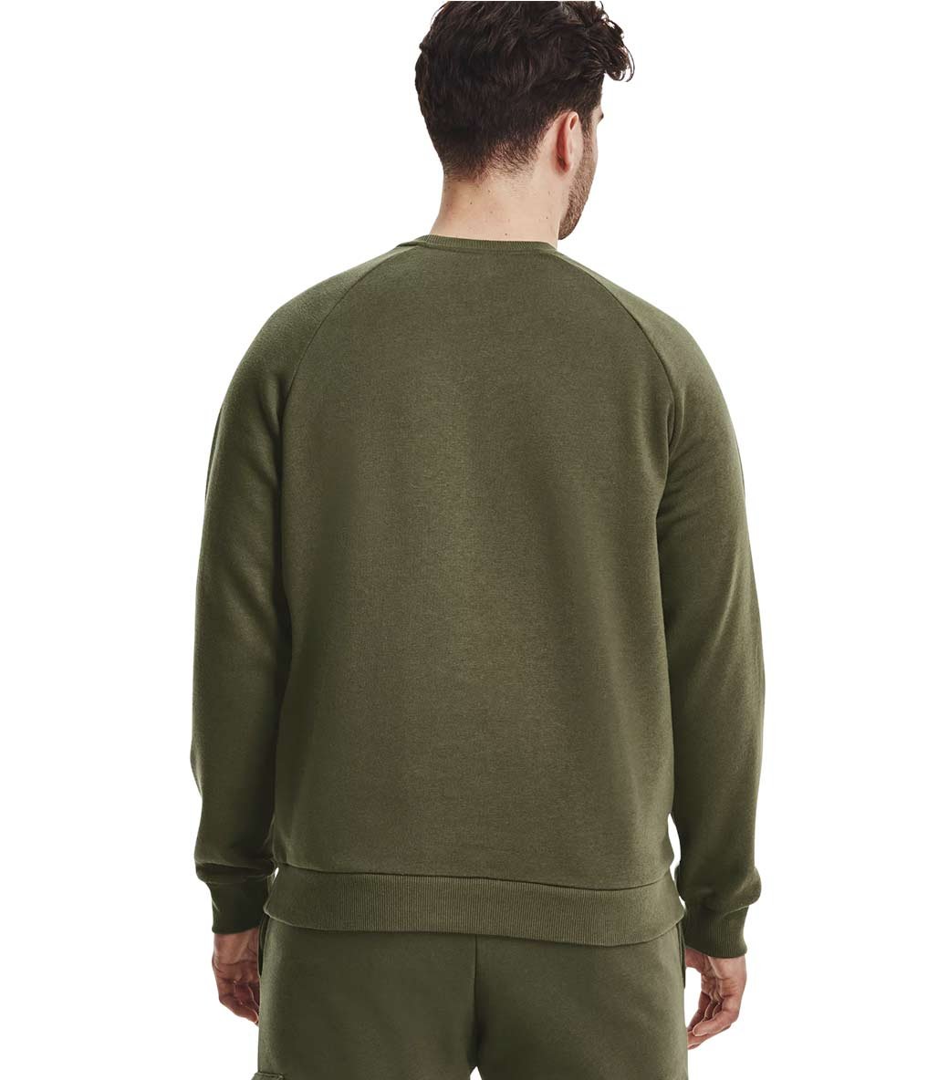 Under Armour Rival Fleece Crew Sweatshirt Haki