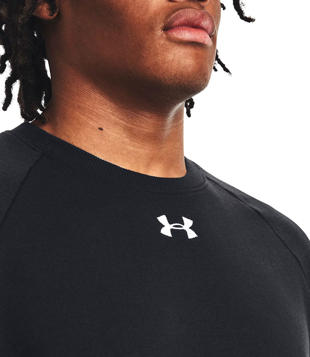 Under Armour Rival Fleece Crew Sweatshirt Siyah