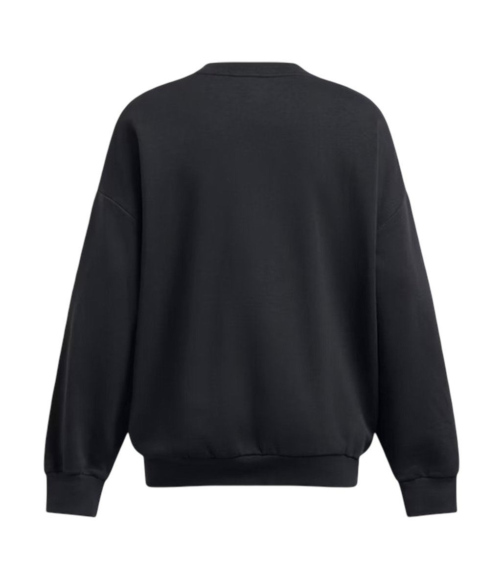 Under Armour Rival Fleece Kadın Oversize Sweatshirt Siyah
