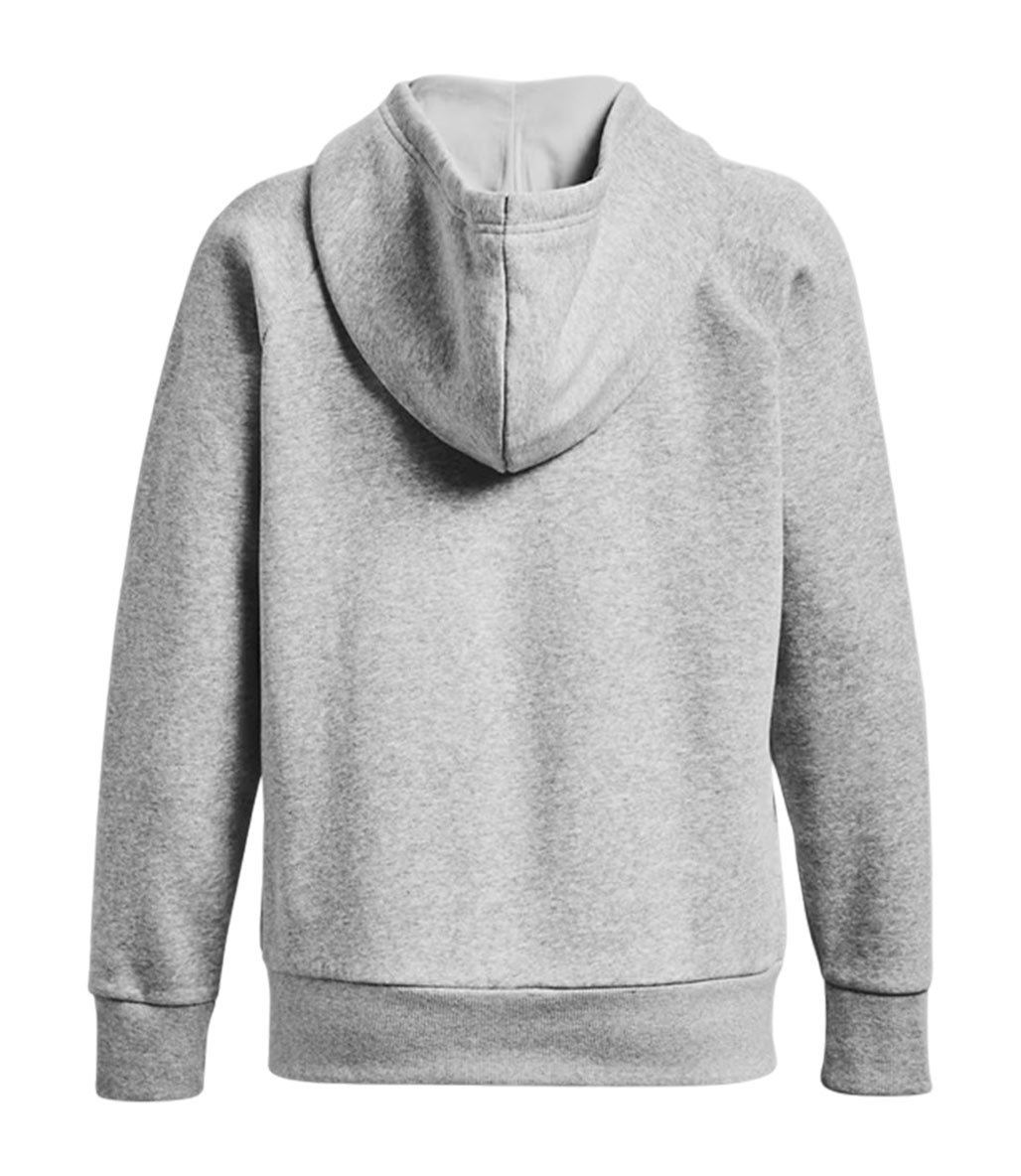 Under Armour Rival Fleece Kapüşonlu Fermuarlı Kadın Sweatshirt Gri