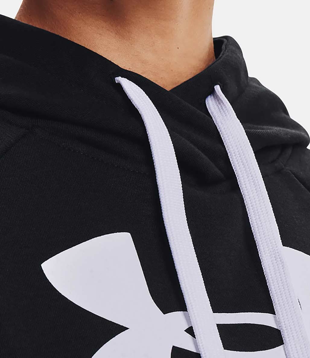 Under Armour Rival Fleece Logo Kadın Sweatshirt Siyah