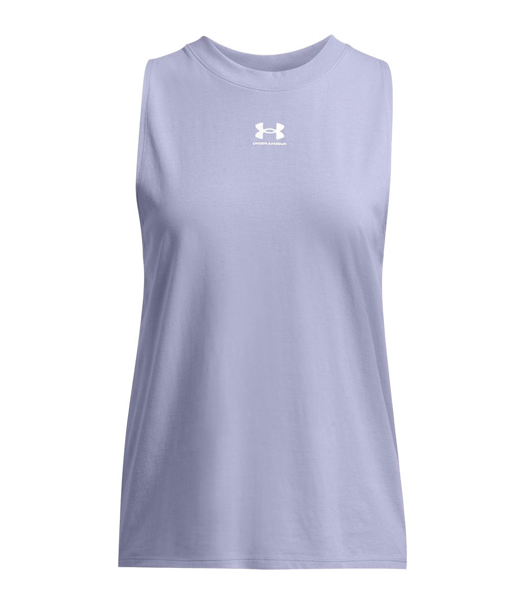 Under Armour Rival Muscle Kadın Tank Atlet Lila