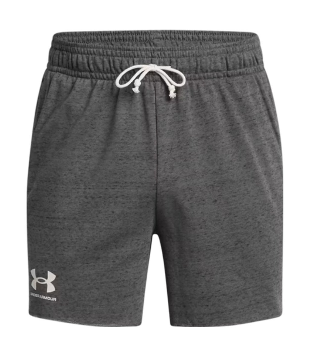 Under Armour Rival Terry 6" Şort Gri