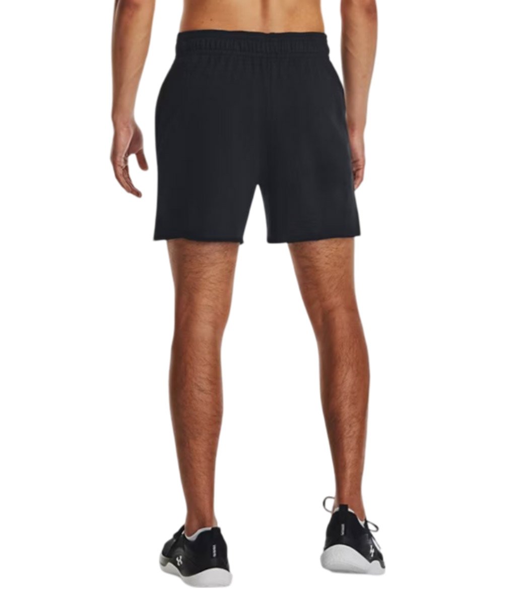 Under Armour Rival Terry 6" Şort Siyah