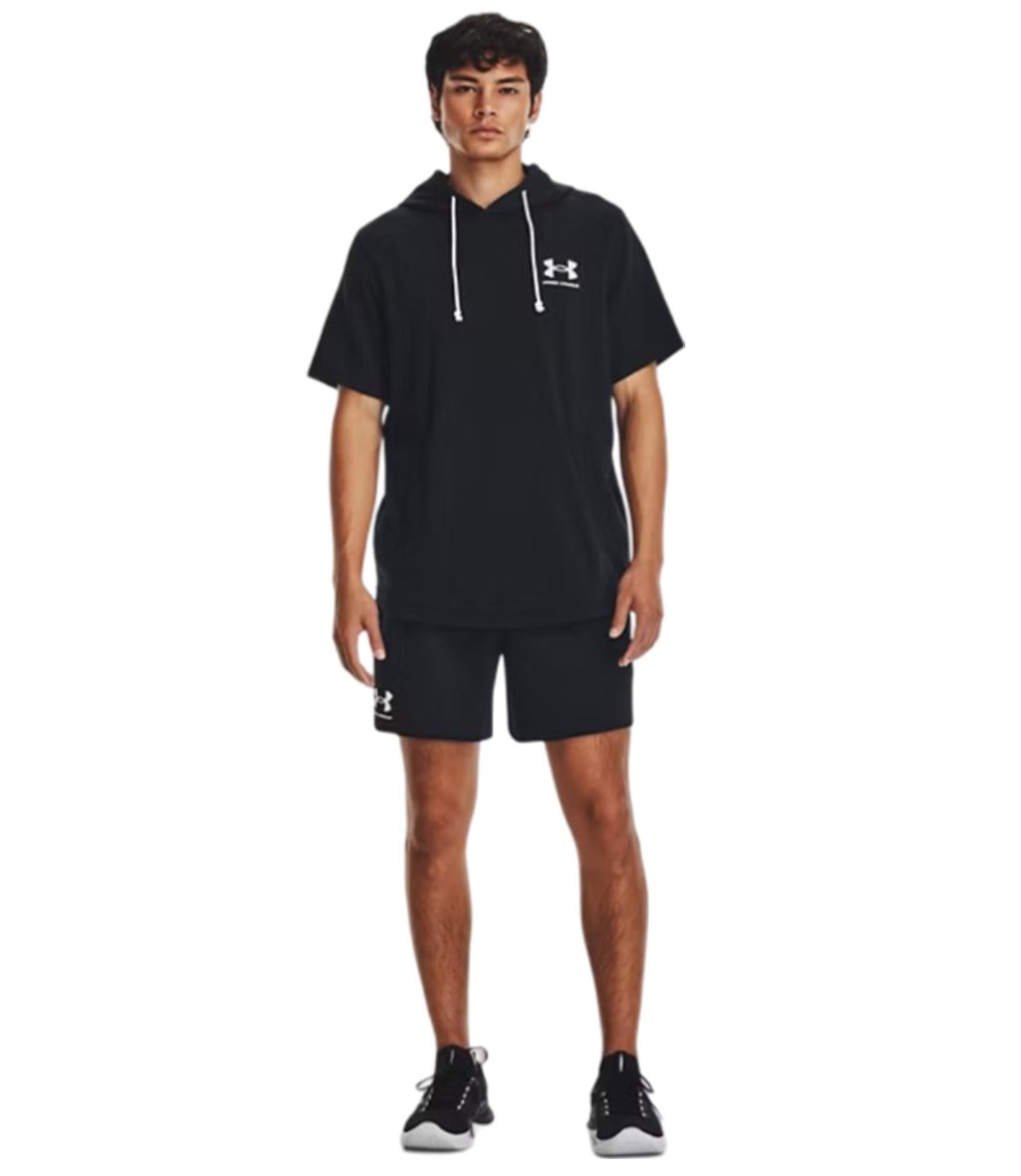 Under Armour Rival Terry 6" Şort Siyah