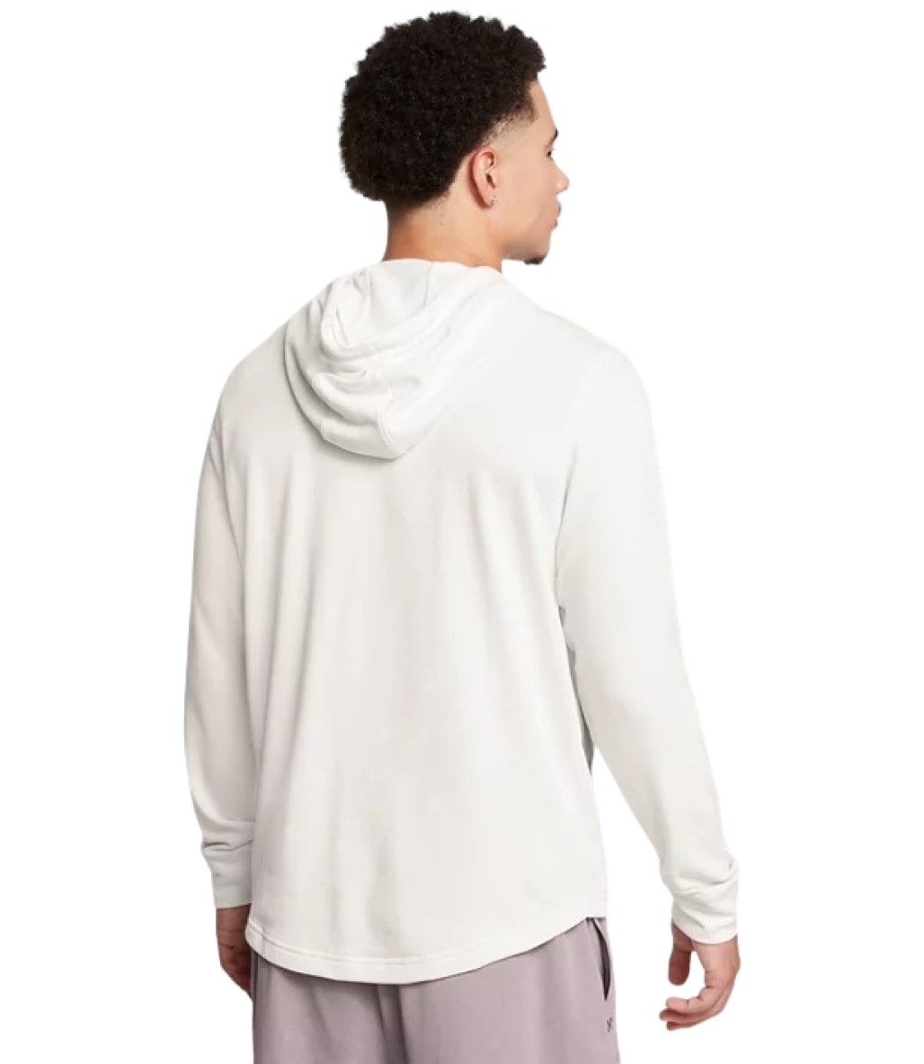 Under Armour Rival Terry Graphic Kapüşonlu Sweatshirt Beyaz