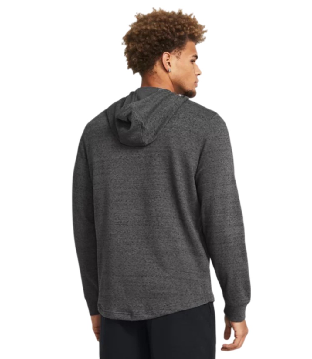 Under Armour Rival Terry Graphic Kapüşonlu Sweatshirt Gri