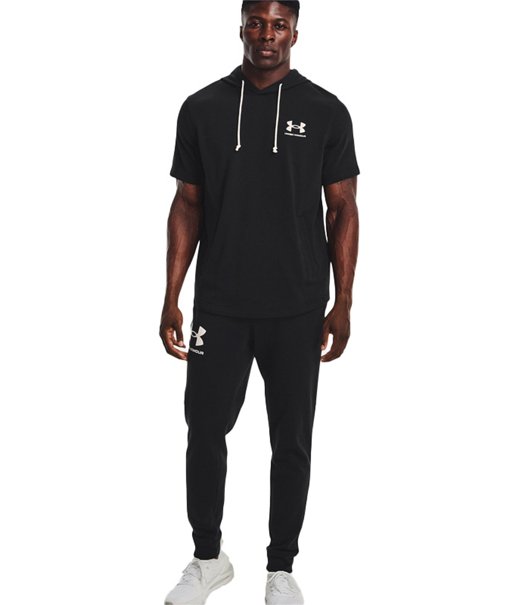 Under Armour Rival Terry Hoodie Kapüşonlu Sweatshirt Siyah