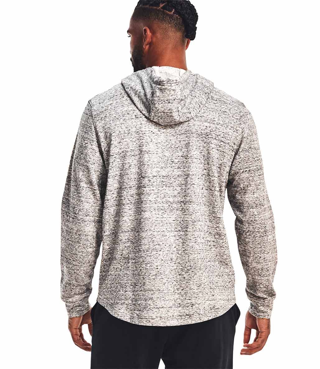 Under Armour Rival Terry Logo Hoodie Kapüşonlu Sweatshirt Gri Melanj