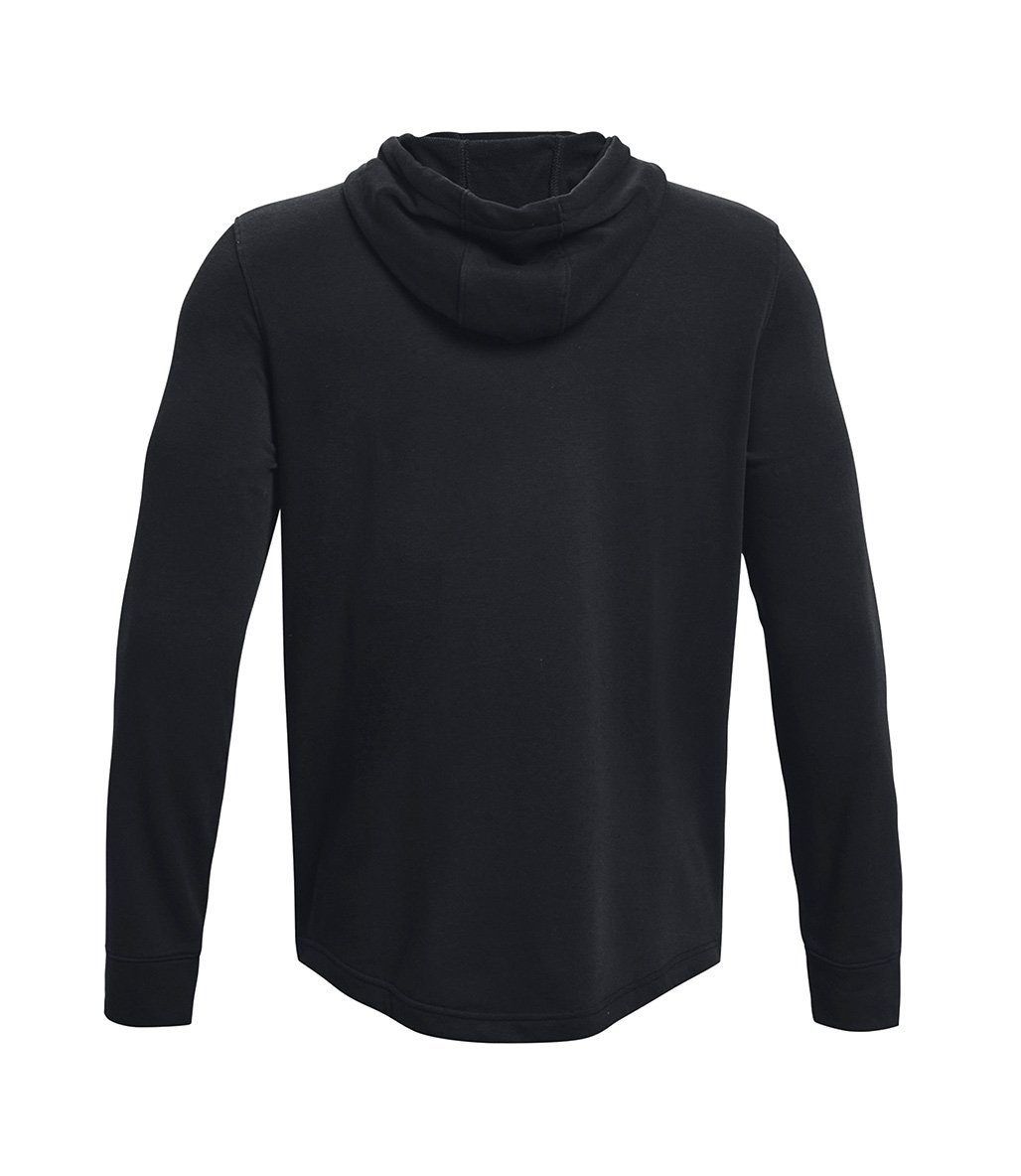 Under Armour Rival Terry Logo Hoodie Kapüşonlu Sweatshirt Siyah