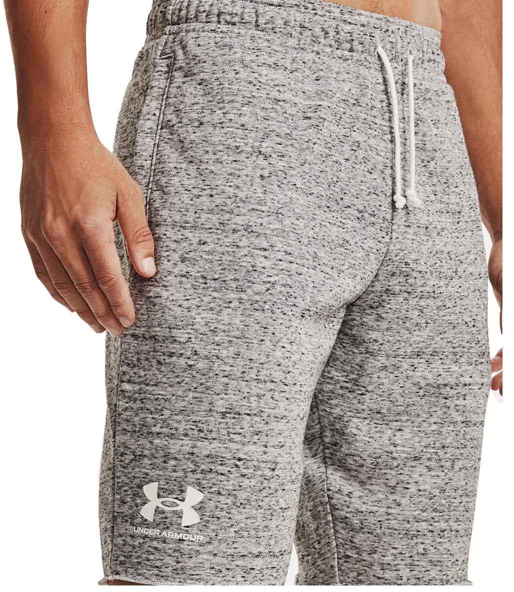 Under Armour Rival Terry Şort Gri