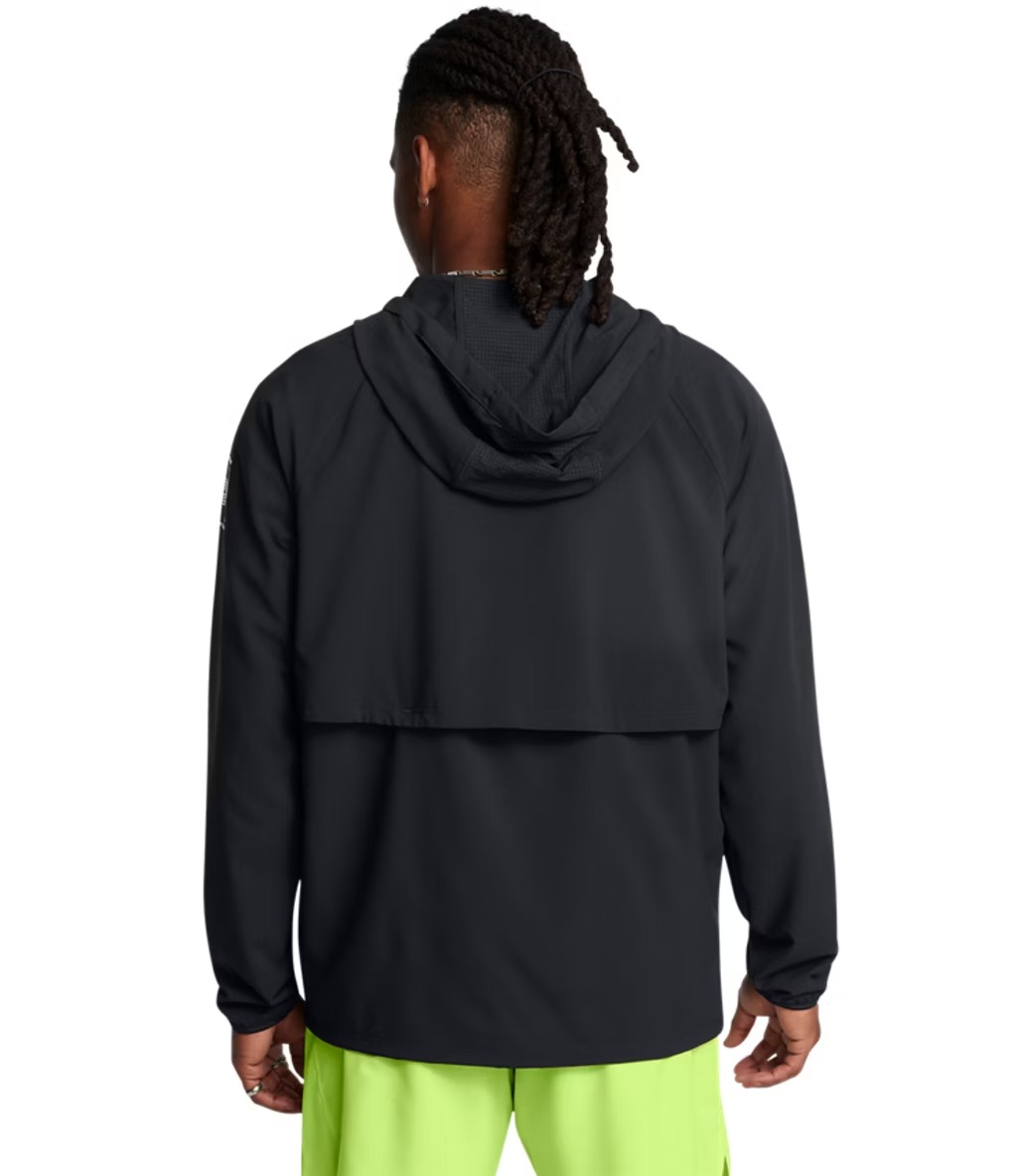 Under Armour Run Anywhere Anorak Koşu Ceketi Siyah