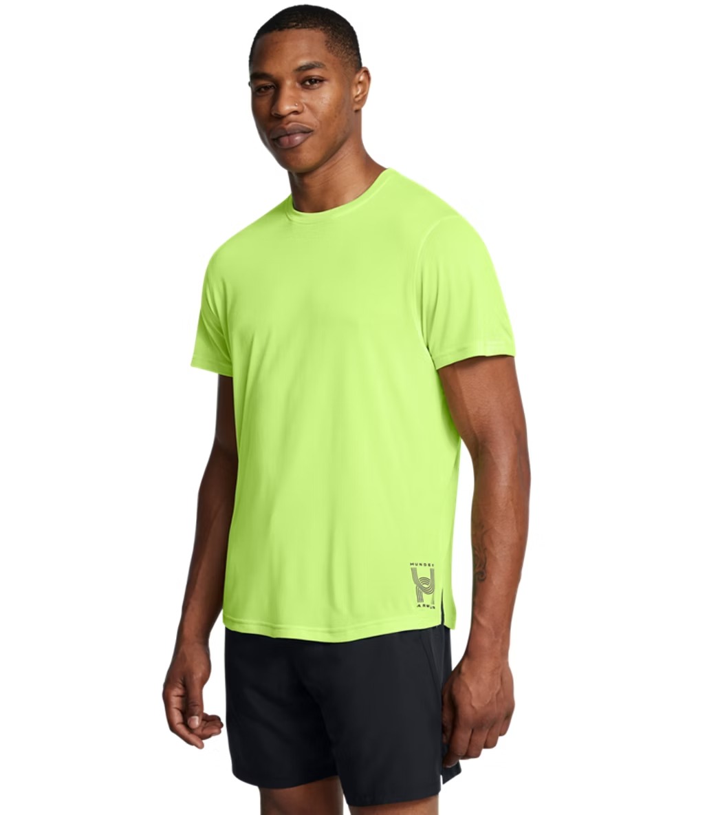 Under Armour Run Anywhere Kısa Kollu T-Shirt Yeşil