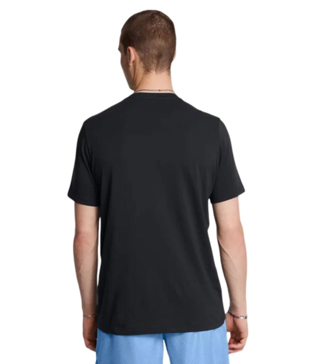 Under Armour Sliced Wordmark Kısa Kollu T-Shirt Siyah