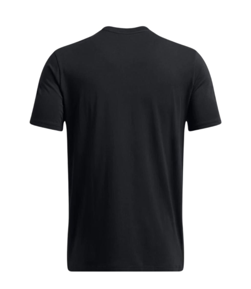 Under Armour Sliced Wordmark Kısa Kollu T-Shirt Siyah