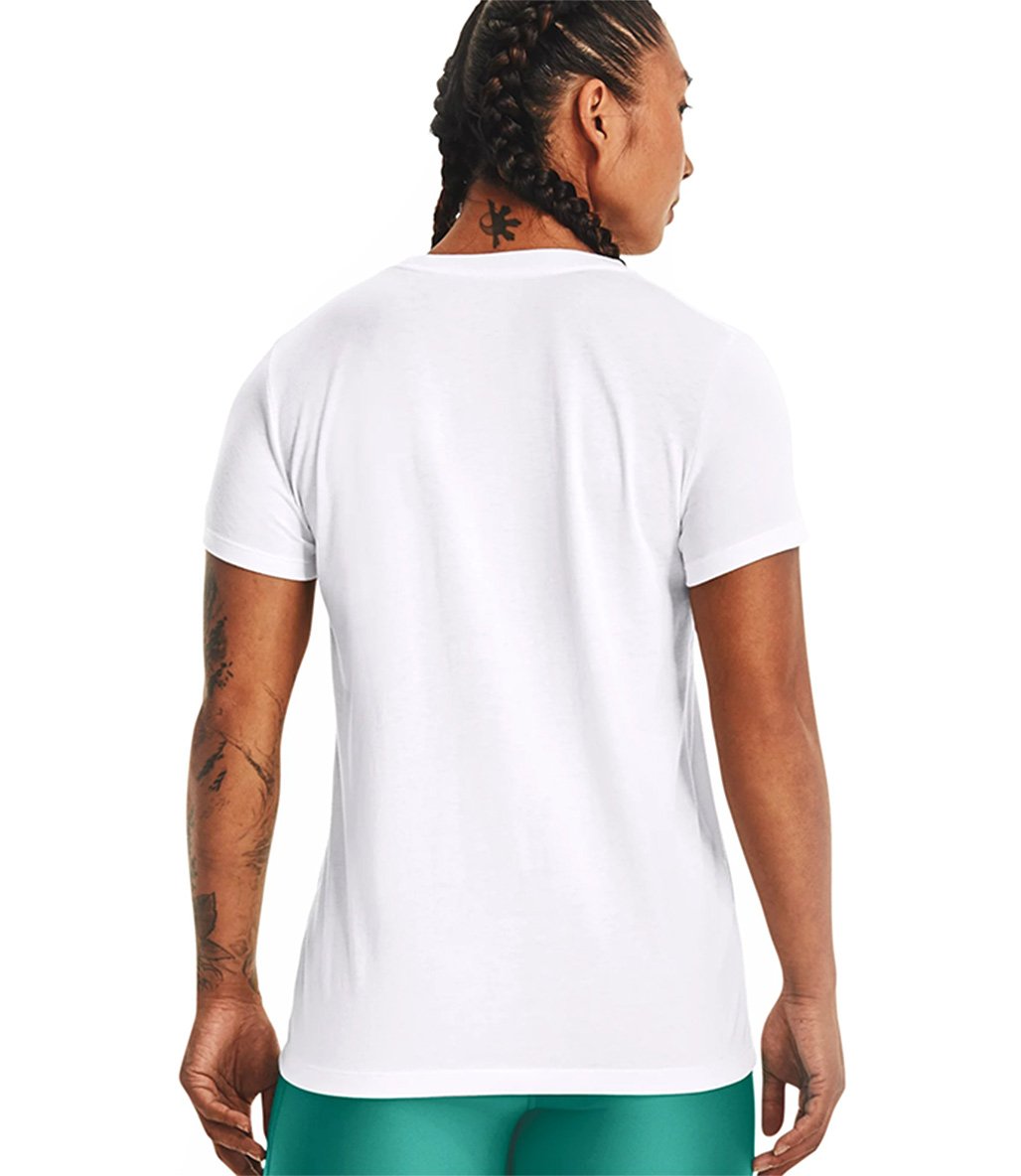 Under Armour Sportstyle Graphic Kadın Kısa Kollu T-Shirt Beyaz