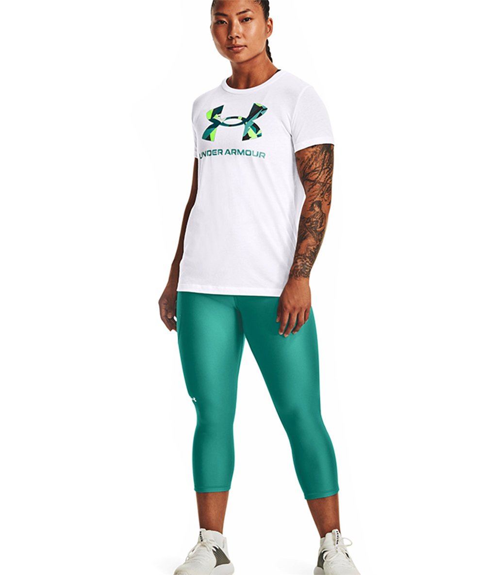 Under Armour Sportstyle Graphic Kadın Kısa Kollu T-Shirt Beyaz