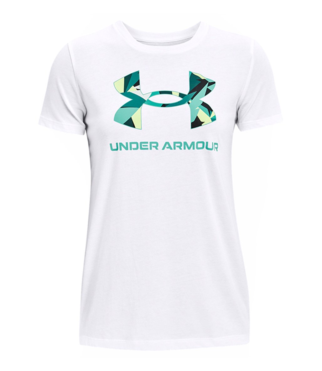 Under Armour Sportstyle Graphic Kadın Kısa Kollu T-Shirt Beyaz