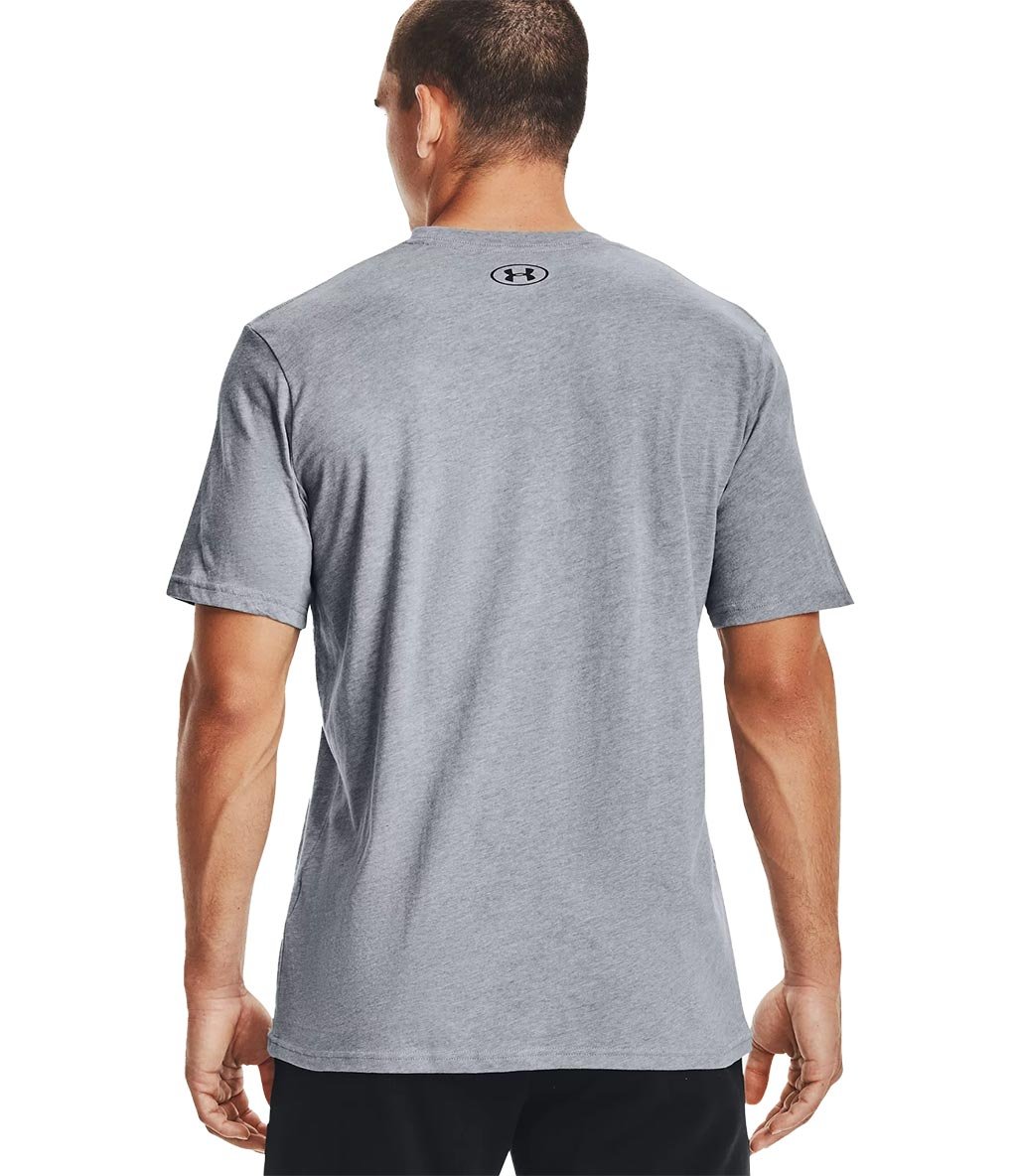 Under Armour Sportstyle Left Chest T-Shirt Gri
