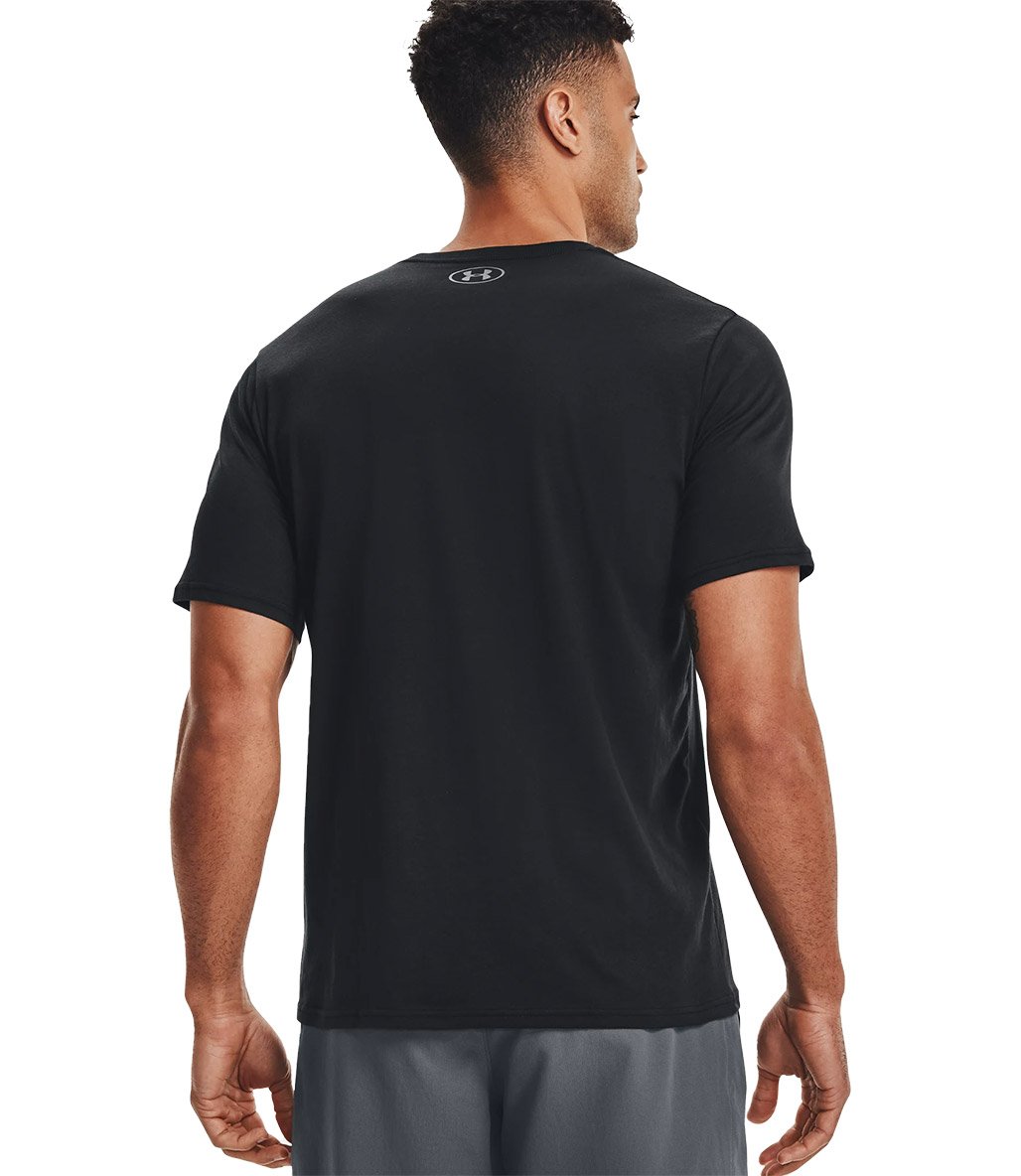 Under Armour Sportstyle Left Chest T-Shirt Siyah