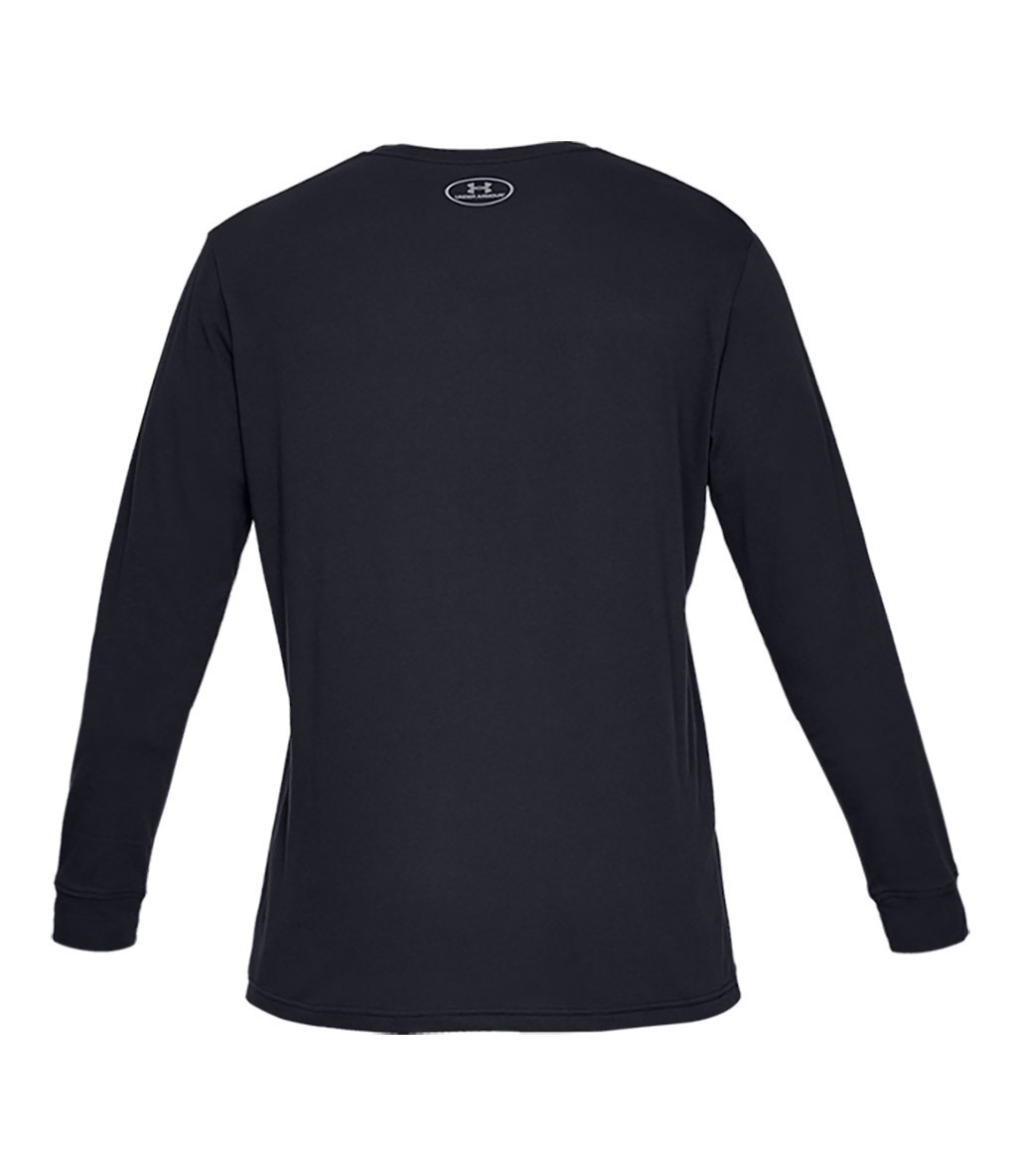 Under Armour Sportstyle Left Chest Uzun Kollu T-Shirt Siyah