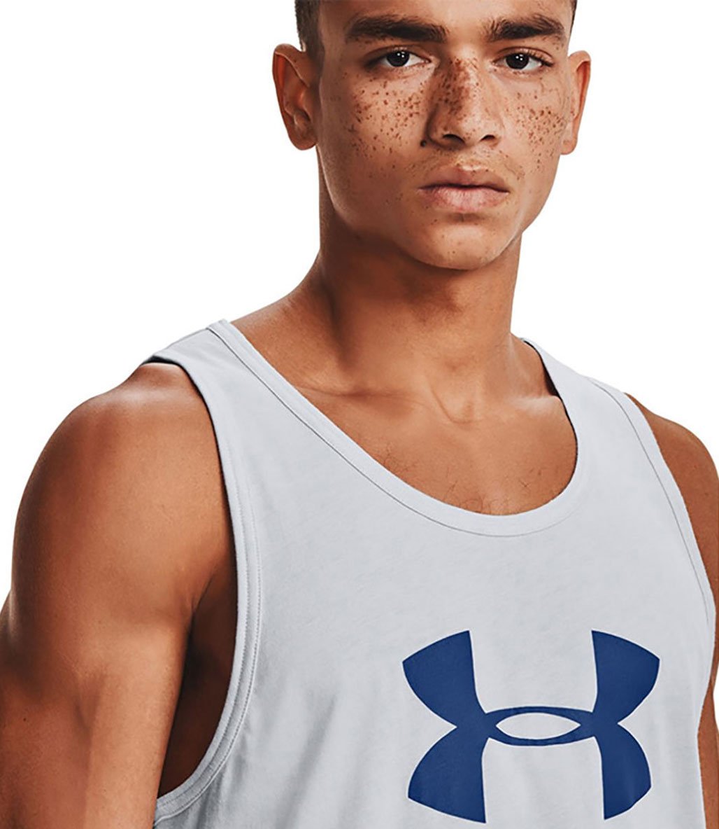 Under Armour Sportstyle Logo Atlet Açık Gri