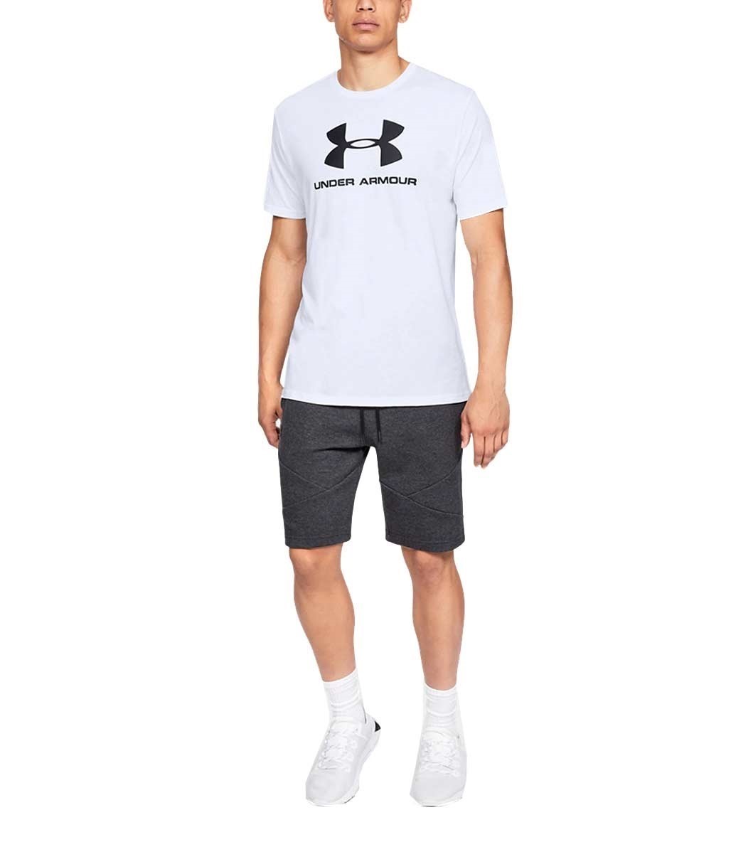 T shirt bianca under armour sales