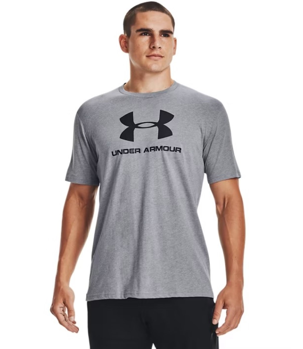 Under Armour Sportstyle Logo T-Shirt Gri
