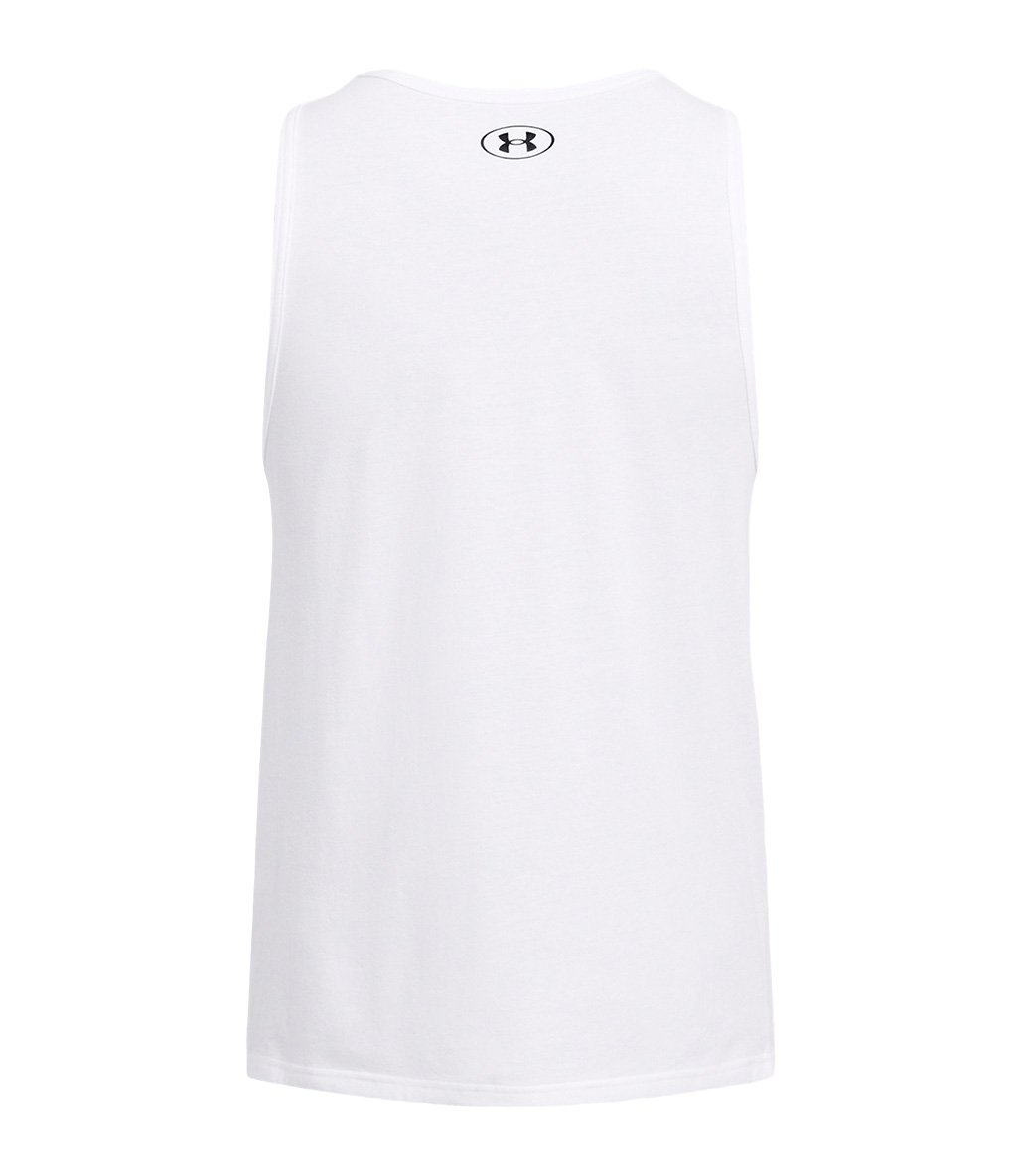 Under Armour Sportstyle Logo Tank Atlet Beyaz