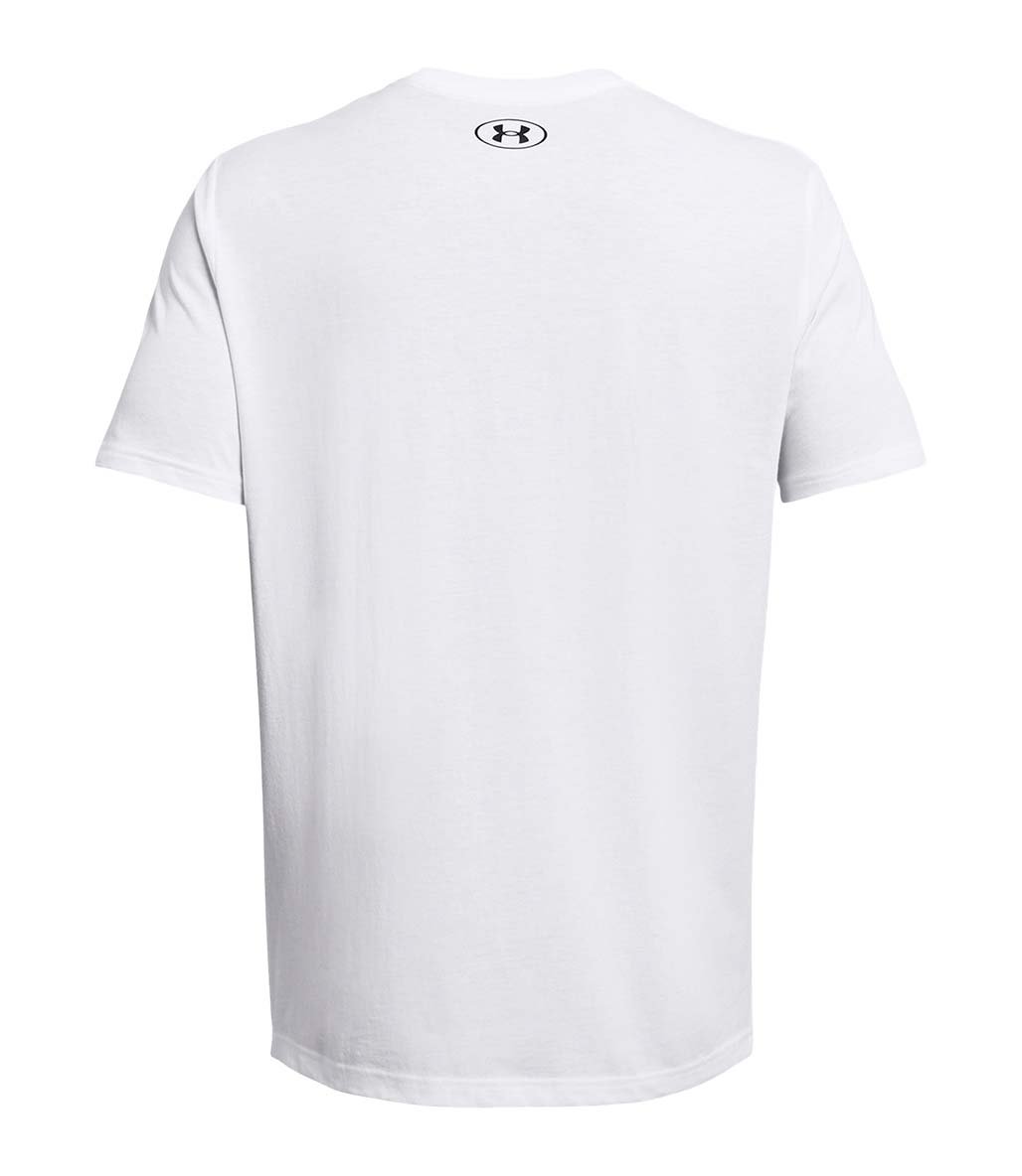 Under Armour Sportstyle Logo Update Kısa Kollu T-Shirt Beyaz